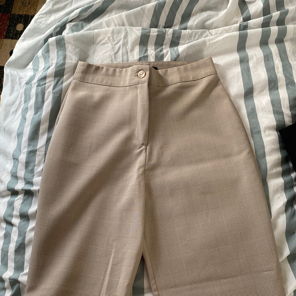 Nasty Gal Beige Trousers